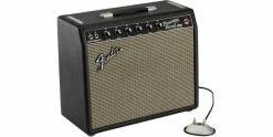 Flash Sale ✨ Fender ’64 Custom Princeton Reverb ✔️ -Cheap Guitar Store fender 64 custom princeton reverb front angle with pedal