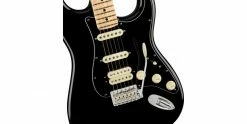 Best deal ⌛ Fender American Performer Stratocaster HSS Black 🥰 -Cheap Guitar Store fender american performer stratocaster hss black body detail