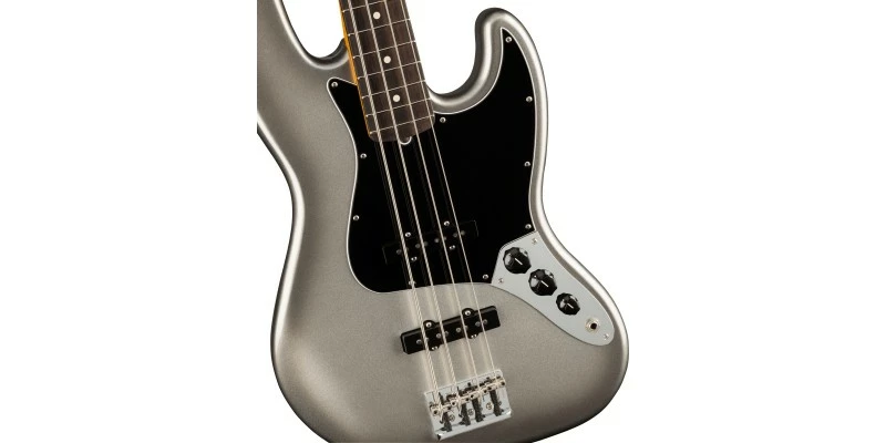 Outlet 🌟 Fender American Professional II Jazz Bass Mercury Rosewood 🛒 6 Outlet 🌟 Fender American Professional II Jazz Bass Mercury Rosewood 🛒 - Image 4