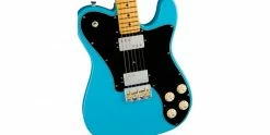 Discount 🎉 Fender American Professional II Telecaster Deluxe Miami Blue Maple 🛒 -Cheap Guitar Store fender american professional ii telecaster deluxe miami blue body detail