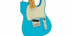 Outlet 🔥 Fender American Professional II Telecaster Miami Blue Maple 🔔 -Cheap Guitar Store fender american professional ii telecaster miami blue maple body detail