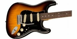 Discount π Fender American Ultra Luxe Stratocaster 2-Colour Sunburst Rosewood π 11 Discount π Fender American Ultra Luxe Stratocaster 2-Colour Sunburst Rosewood π -Cheap Guitar Store fender american ultra luxe stratocaster 2 colour sunburst rosewood body angle