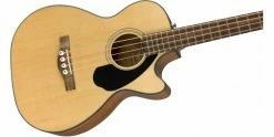 Best deal 👏 Fender CB-60SCE Natural Acoustic Bass Guitar 👏 -Cheap Guitar Store fender cb 60sce natural acoustic bass guitar body angle