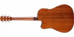 Best deal ❤️ Fender CD-60SCE All-Mahogany Electro Acoustic Guitar 🛒 -Cheap Guitar Store fender cd 60sce all mahogany back