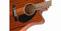 Best deal ❤️ Fender CD-60SCE All-Mahogany Electro Acoustic Guitar 🛒 -Cheap Guitar Store fender cd 60sce all mahogany body detail