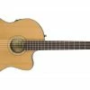 Outlet 🔔 Fender CN-140SCE Nylon Thinline Electro-Classical Guitar 😀