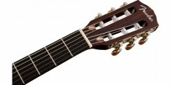Outlet 🔔 Fender CN-140SCE Nylon Thinline Electro-Classical Guitar 😀 -Cheap Guitar Store fender cn 140sce nylon thinline electro acoustic guitar headstock