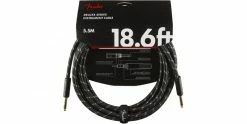 Best reviews of ⭐ Fender Deluxe Series Instrument Cable 18.6 Foot Black Tweed 🔥