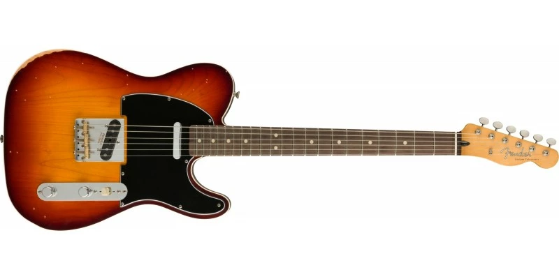 Hot Sale โจ Fender Jason Isbell Custom Telecaster Road Worn 3-Colour Chocolate Burst ๐ฅ 3 Hot Sale โจ Fender Jason Isbell Custom Telecaster Road Worn 3-Colour Chocolate Burst ๐ฅ
