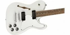 Wholesale 🔥 Fender Jim Adkins JA-90 Telecaster Thinline White 😍 -Cheap Guitar Store fender jim adkins ja 90 telecaster thinline white body angle