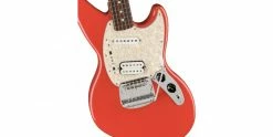 Wholesale 🔔 Fender Kurt Cobain Jag-Stang Fiesta Red ✔️ -Cheap Guitar Store fender kurt cobain jag stang fiesta red body detail
