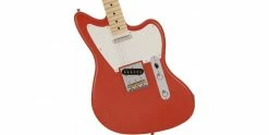 Buy 🎉 Fender Limited Edition MIJ Offset Telecaster Ash Fiesta Red ✨ -Cheap Guitar Store fender limited edition mij offset telecaster fiesta red body detail