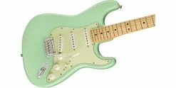 Promo 👍 Fender Limited Edition Player Stratocaster Surf Green 🎁 -Cheap Guitar Store fender limited edition player stratocaster surf green body angle