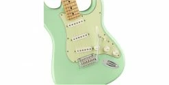 Promo 👍 Fender Limited Edition Player Stratocaster Surf Green 🎁 -Cheap Guitar Store fender limited edition player stratocaster surf green body detail