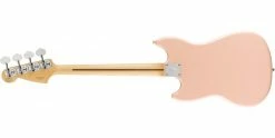 Promo 🌟 Fender Limited Edition Player Mustang Bass PJ Shell Pink ✨ -Cheap Guitar Store fender ltd mustang bass pj shell pink maple back