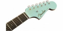 Brand new 🔔 Fender Malibu Player Aqua Splash 😍 -Cheap Guitar Store fender malibu player aqua splash headstock