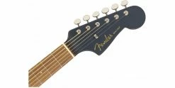Hot Sale 🧨 Fender Malibu Player Midnight Satin 😀 -Cheap Guitar Store fender malibu player midnight satin headstock