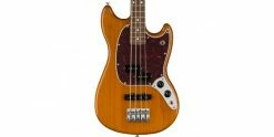 Deals 🥰 Fender Player Mustang Bass PJ Aged Natural 👏 -Cheap Guitar Store fender mustang bass pj aged natural body