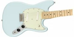 Cheap 💯 Fender Player Mustang Sonic Blue 😀 -Cheap Guitar Store fender mustang sonic blue body angle