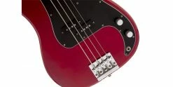 Buy ✔️ Fender Nate Mendel P Bass 🍬 Candy Apple Red Rosewood ❤️ -Cheap Guitar Store fender nate mendel p bass candy apple red bridge