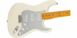 New ⌛ Fender Nile Rodgers Hitmaker Stratocaster Olympic White 🤩 -Cheap Guitar Store fender nile rodgers hitmaker stratocaster olympic white body angle
