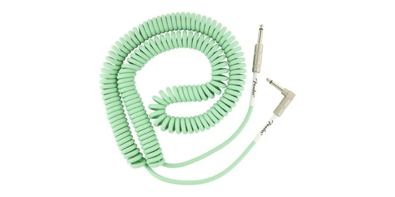 Flash Sale 👏 Fender Original Series Coil Cable 30 Foot Surf Green ⌛