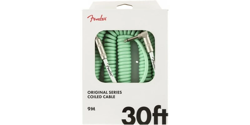 Flash Sale 👏 Fender Original Series Coil Cable 30 Foot Surf Green ⌛ - Image 2