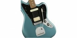 Best Pirce 😉 Fender Player Jaguar Tidepool Pau Ferro 😀 -Cheap Guitar Store fender player jaguar tidepool pau ferro body angle 2