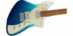 New 😀 Fender Player Plus Meteora HH Belair Blue 🔥 -Cheap Guitar Store fender player plus meteora hh belair blue body angle