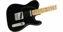 Flash Sale 🛒 Fender Player Telecaster Black Maple 🎉 -Cheap Guitar Store fender player telecaster black maple body angle