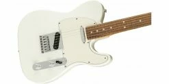 Cheapest 😉 Fender Player Telecaster Polar White Pau Ferro 😍 -Cheap Guitar Store fender player telecaster polar white pau ferro body angle