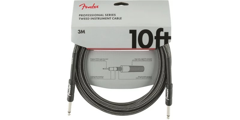 Best deal 🔥 Fender Professional Series Instrument Cable 10 Foot Gray Tweed ⭐ 3 Best deal 🔥 Fender Professional Series Instrument Cable 10 Foot Gray Tweed ⭐