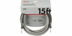 Cheap 😀 Fender Professional Series Instrument Cable 15 Foot White Tweed 😀