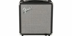 New 🛒 Fender Rumble 15 V3 Black/Silver Bass Amp Combo 🎉