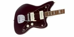 Outlet ❤️ Fender Troy Van Leeuwen Jazzmaster Oxblood Rosewood 😉 -Cheap Guitar Store fender troy van leeuwen jazzmaster oxblood rosewood body angle
