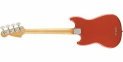Hot Sale 😉 Fender Vintera 60s Mustang Bass Fiesta Red 🎉 -Cheap Guitar Store fender vintera 60s mustang bass fiesta red back