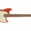 Hot Sale 😉 Fender Vintera 60s Mustang Bass Fiesta Red 🎉 -Cheap Guitar Store fender vintera 60s mustang bass fiesta red front