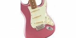 Wholesale ⌛ Fender Vintera 60s Stratocaster Modified Burgundy Mist Metallic ✨ -Cheap Guitar Store fender vintera 60s stratocaster modified burgundy mist metallic body detail