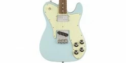 Flash Sale 💯 Fender Vintera 70s Telecaster Custom Sonic Blue 😀 -Cheap Guitar Store fender vintera 70s tele custom sonic blue body