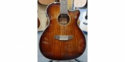 Deals 🎉 Freshman FALTDKOAOC12 20th Anniversary 12-String OM Koa Sunburst ✨ -Cheap Guitar Store freshman faltdkoaoc12 body 1