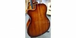 Deals 🎉 Freshman FALTDKOAOC12 20th Anniversary 12-String OM Koa Sunburst ✨ -Cheap Guitar Store freshman faltdkoaoc12 body back