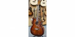 Deals 🎉 Freshman FALTDKOAOC12 20th Anniversary 12-String OM Koa Sunburst ✨ -Cheap Guitar Store freshman faltdkoaoc12 front angle