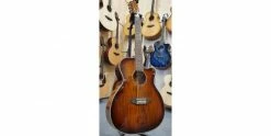 Deals 🎉 Freshman FALTDKOAOC12 20th Anniversary 12-String OM Koa Sunburst ✨ -Cheap Guitar Store freshman faltdkoaoc12 front angle 2