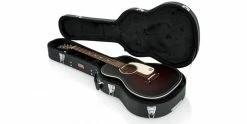 Cheap ๐คฉ Gator GWE-ACOU-3/4 Parlour Acoustic Guitar Hard Case ๐ 15 Cheap ๐คฉ Gator GWE-ACOU-3/4 Parlour Acoustic Guitar Hard Case ๐ -Cheap Guitar Store gator three quarter sized acoustic case open with guitar