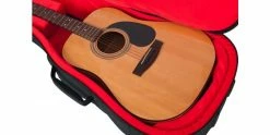 Cheapest 🥰 Gator GT-ACOUSTIC-BLK Transit Series Acoustic Guitar Gig Bag Charcoal 😉 -Cheap Guitar Store gator transit series acoustic guitar bag gt acoustic blk inside