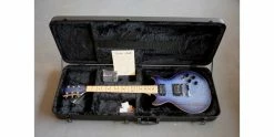 Best Pirce 🥰 Gordon Smith GS Deluxe Heritage Trans Blue ❤️ -Cheap Guitar Store gordon smith gs deluxe heritage trans blue in case