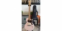 Best Pirce 🎁 Gordon Smith GS1 60 P90 Shell Pink 🥰 -Cheap Guitar Store gordon smith gs1 60 p90 shell pink with case