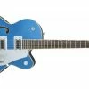 Best Pirce 🎁 Gretsch G5420T Electromatic Hollow Body Fairlane Blue ⭐ -Cheap Guitar Store gretsch g5420t fairlane blue