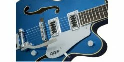 Best Pirce 🎁 Gretsch G5420T Electromatic Hollow Body Fairlane Blue ⭐ -Cheap Guitar Store gretsch g5420t fairlane blue pups