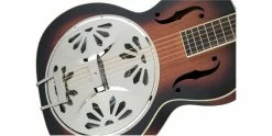 Buy 🧨 Gretsch G9220 Bobtail Round Neck Electro Resonator 2-Color Sunburst 🔥 -Cheap Guitar Store gretsch g9220 bobtail round neck electro resonator 2 color sunburst cone